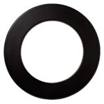 One80 Dartboard Surround black