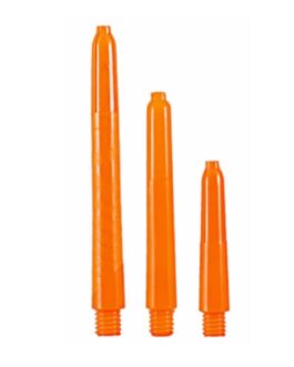 Nylon shafts incl. flight fastener oranje