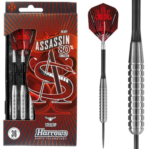 Harrows Assassin Heavy 80% dartpijlen