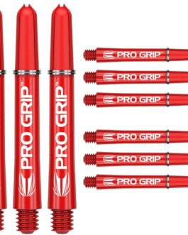 Target Pro Grip 3 sets Shafts Red