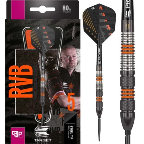 Target Raymond van Barneveld Black 80% Swiss