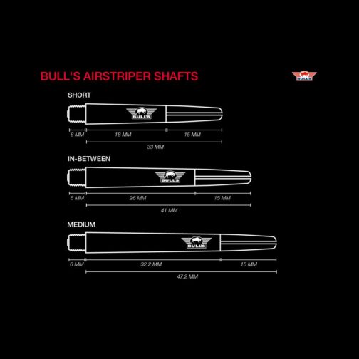 Bull's Airstriper S Shafts