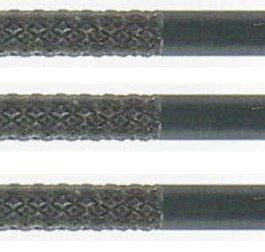 Bull’s Knurled Grip Points Black