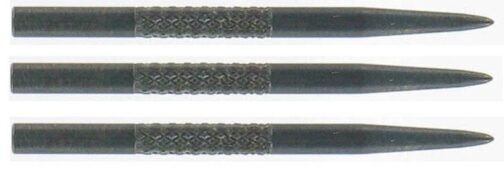 Bull's Knurled Grip Points Black