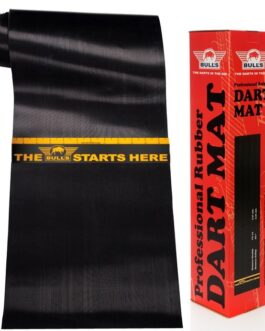 Bull’s Rubber Dartmat + Throwline Sticker  300×60 cm