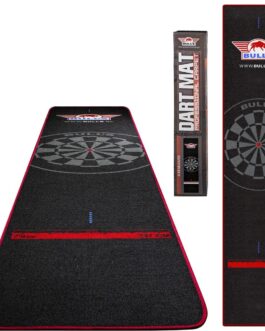 Bulls Carpet Dartmat Black Red 300×65