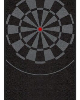 Bulls Carpet Dartmat Black Red 300×60 + oche