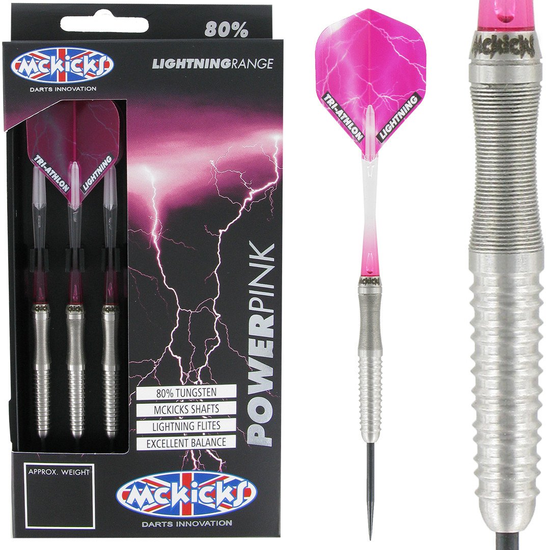 McKicks Power Pink 80% dartpijlen