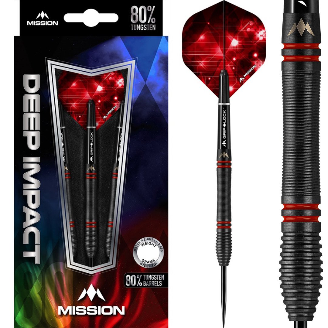 Mission Deep Impact 80% M5 dartpijlen