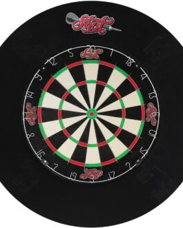 Shot 4 delig dartboard surround Black