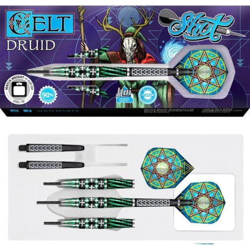 Shot Celt Druid 90% dartpijlen