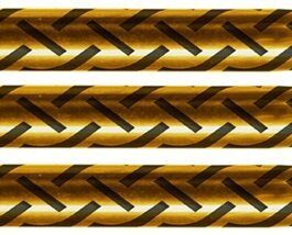 Shot Warrior Gold Titanium Cinder Grip 35mm Points