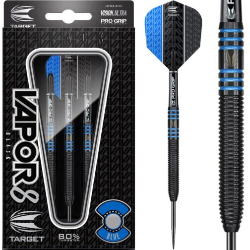 Target Vapor8 Black Blue 80% dartpijlen