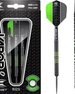 Target Vapor8 Black Green 80% dartpijlen