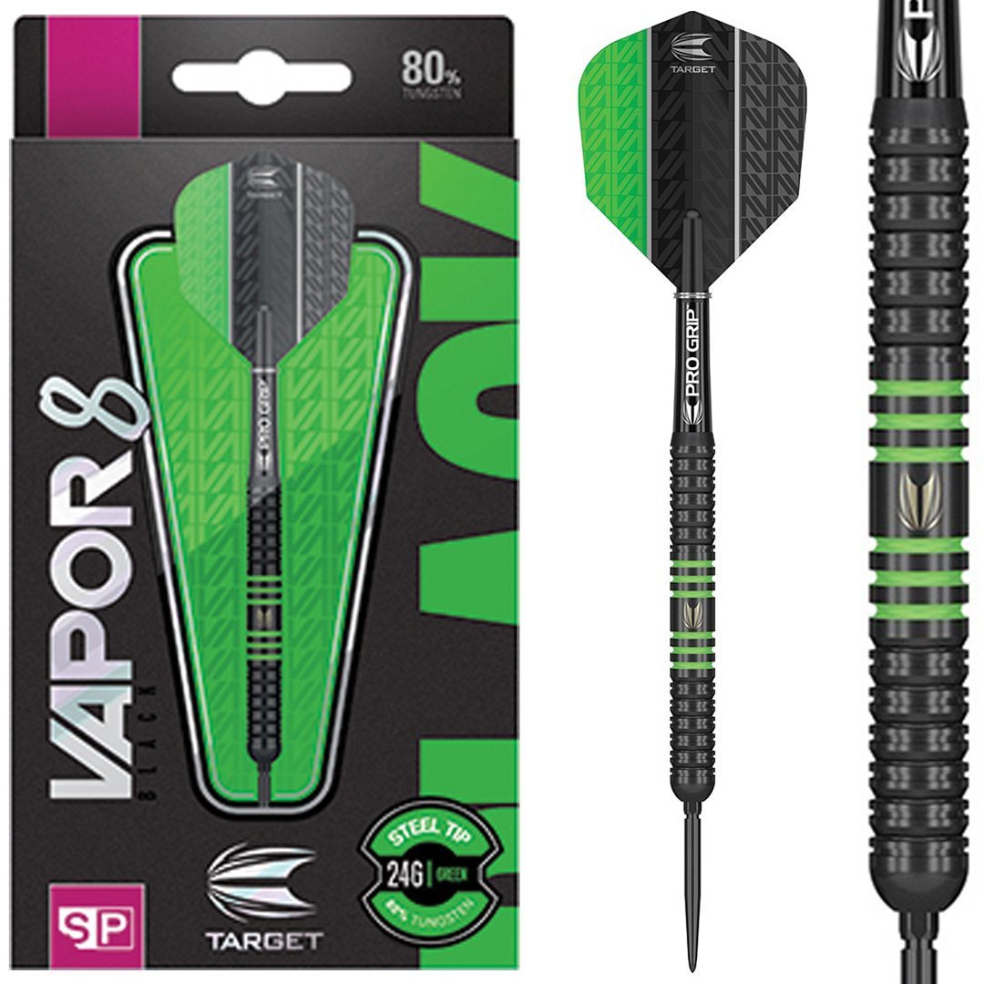 Target Vapor8 Black Green 80% Swiss dartpijlen