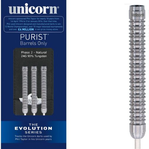 Unicorn Evolution Purist Phase 2 90% 24 gram dartpijlen