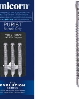 Unicorn Evolution Purist Phase 3 Curve 90% 24 gram dartpijlen