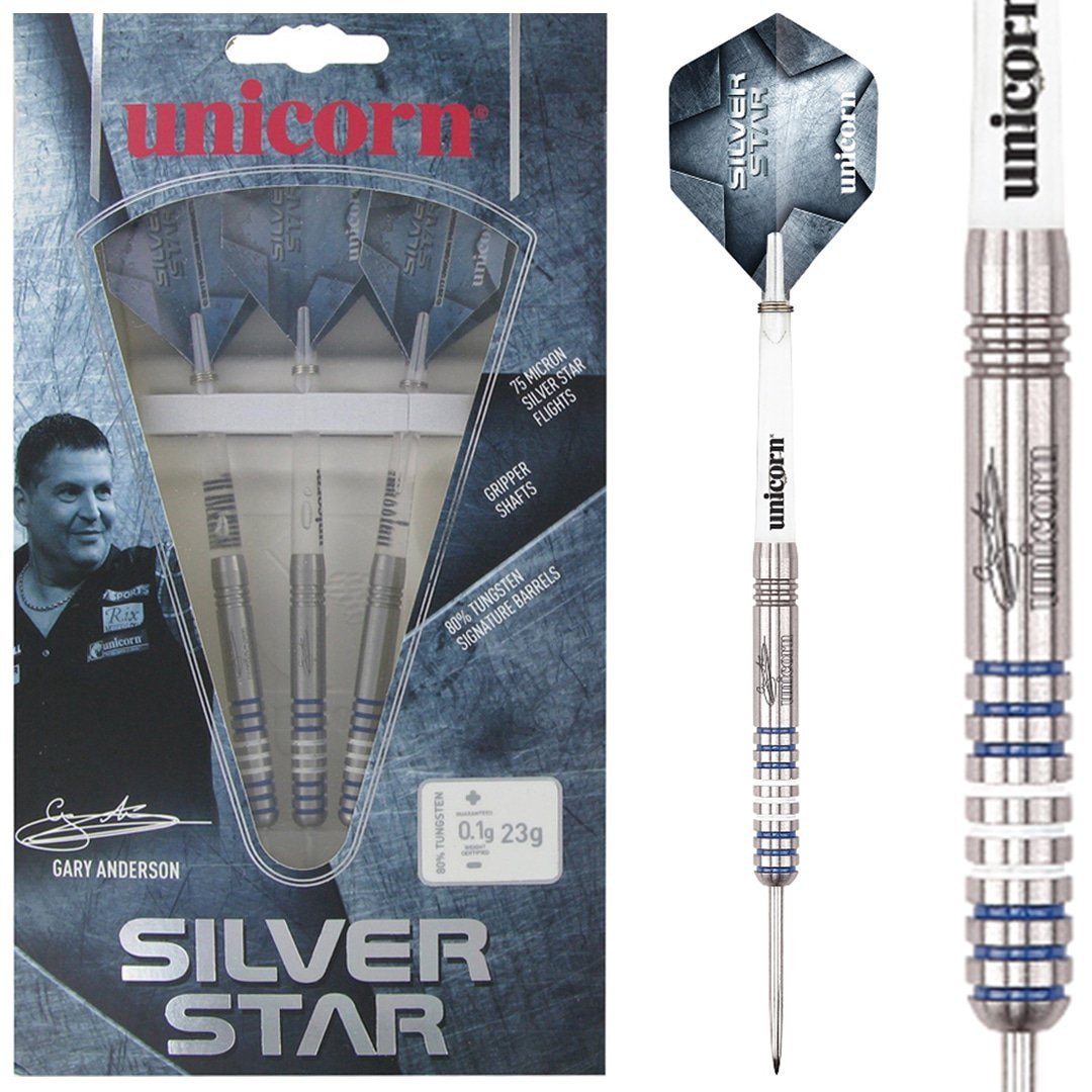 Unicorn Silverstar Gary Anderson P1 80% dartpijlen