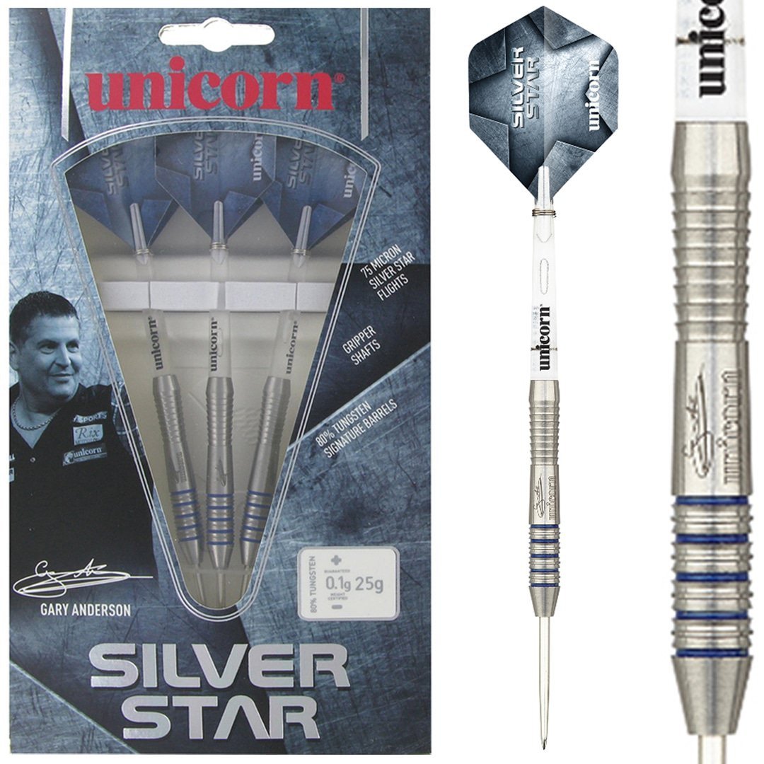 Unicorn Silverstar Gary Anderson P3 80% dartpijlen