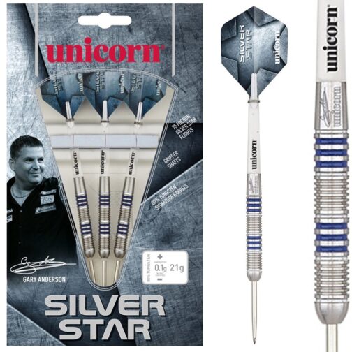 Unicorn Silverstar Gary Anderson P4 80% dartpijlen
