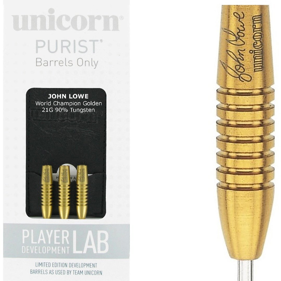 Unicorn W.C Purist John Lowe 90% Gold 21 gram dartpijlen