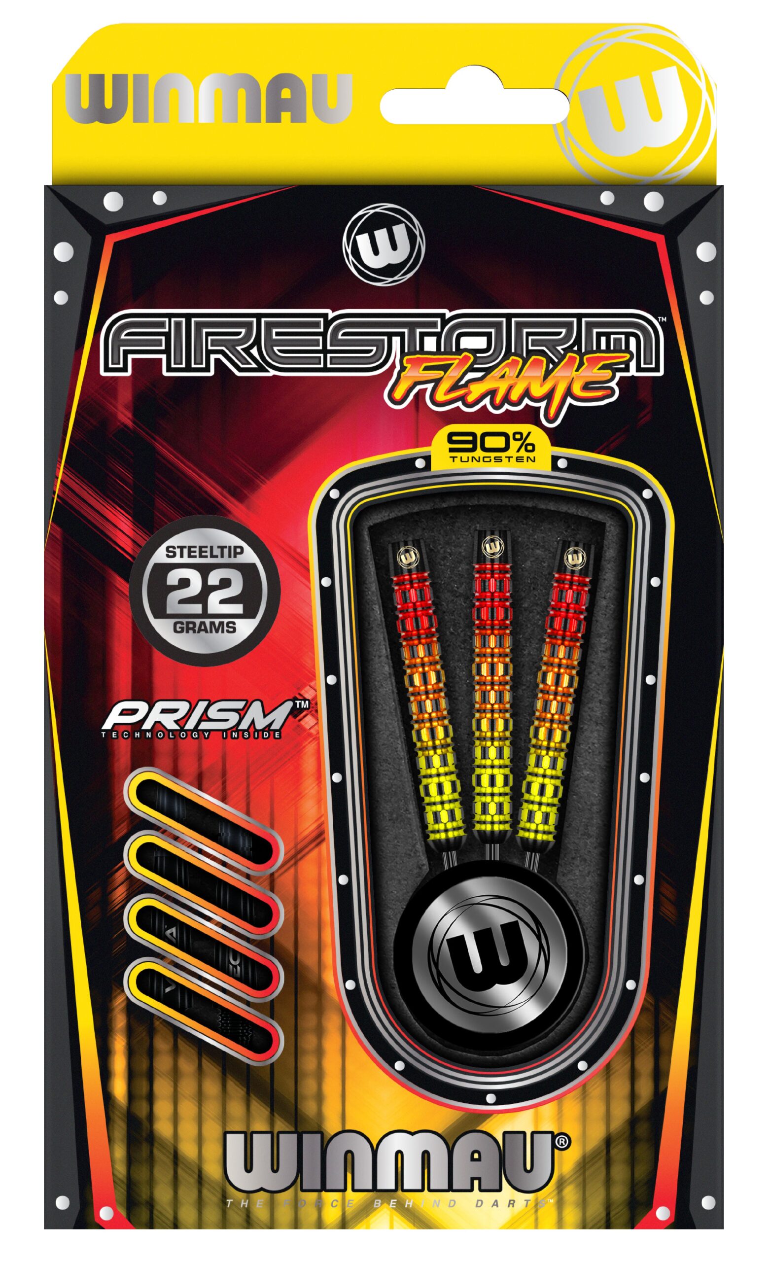 Winmau Firestorm Flame NT90% dartpijlen