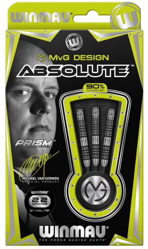 Winmau Michael van Gerwen Absolute NT90 dartpijlen