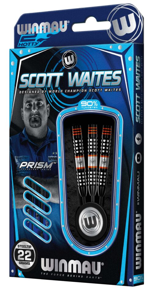 Winmau Scott Waites Onyx 90% NT dartpijlen