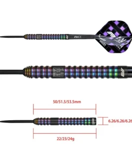 One80 Kai Fan Leung Signature V2 dartpijlen