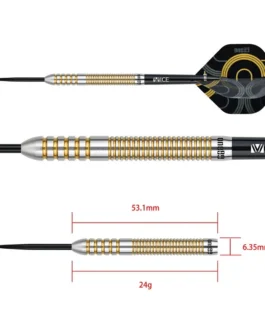 One80 Jeroen Caron 24 gram dartpijlen
