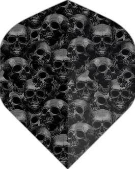 Designa Skulls Dart Flights Motley Collection 100 Micron No2 Std