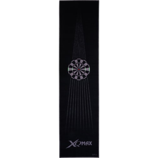 XQ Max Carpet Dartmat zwart/grijs 237x60