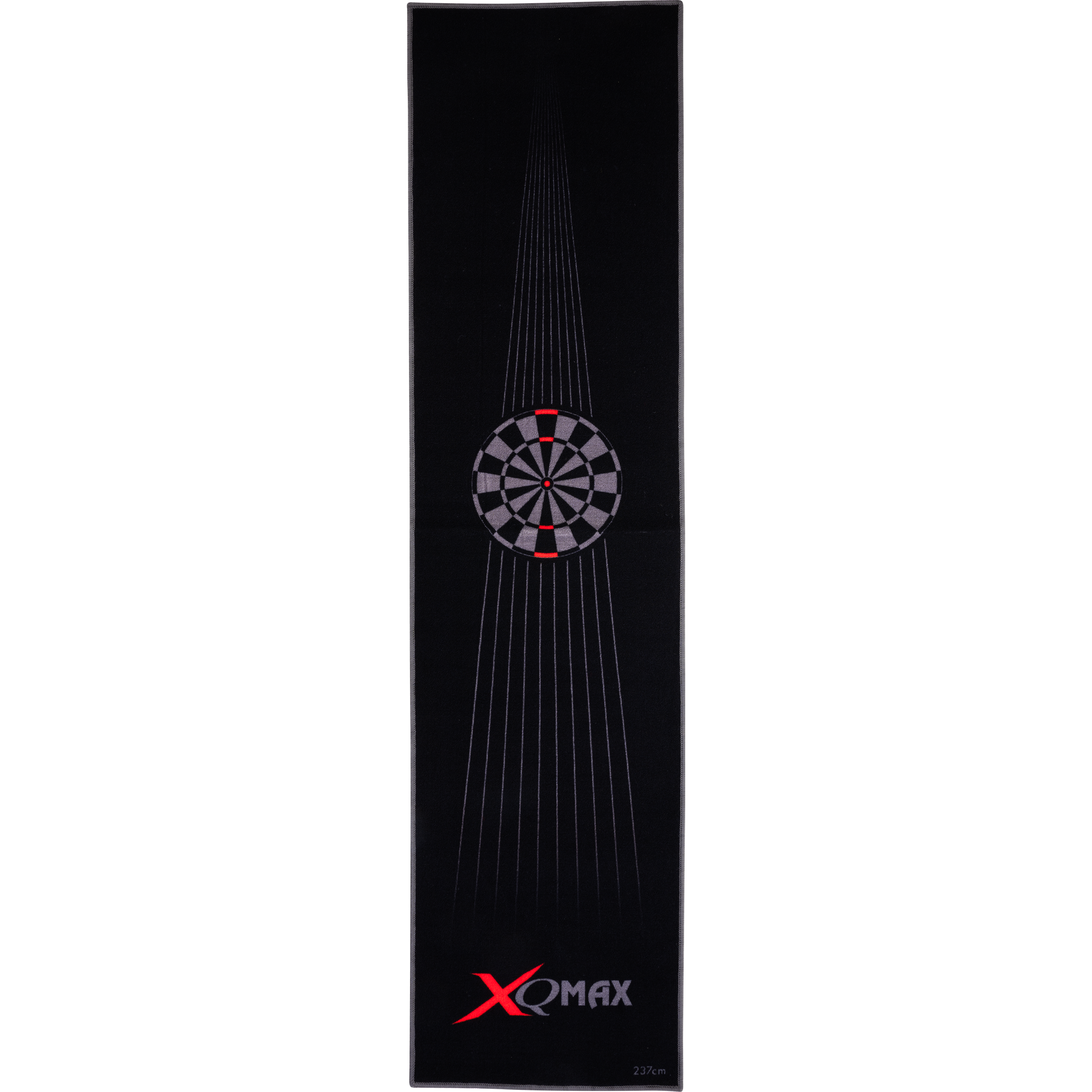 XQ Max Carpet Dartmat zwart/rood 237x60