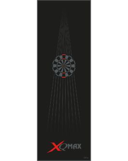XQ Max Carpet Dartmat zwart/rood 237×80