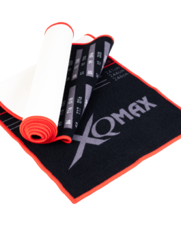 XQ Max Carpet Dartmat finishes zwart/rood 285×80