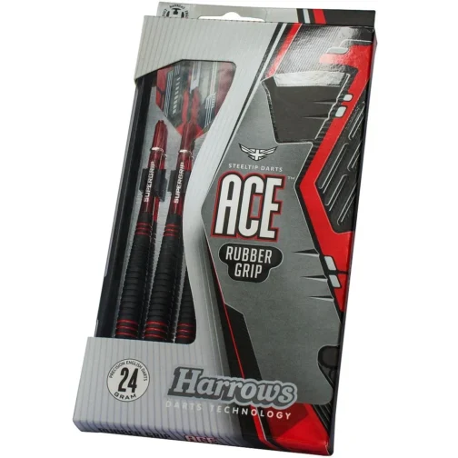 Harrows Ace Rubbergrip dartpijlen