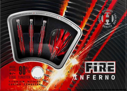 Harrows Fire Inferno 90% dartpijlen