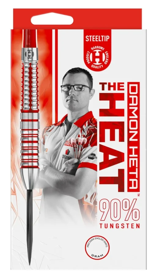 Harrows Damon Heta 90% The Heat dartpijlen