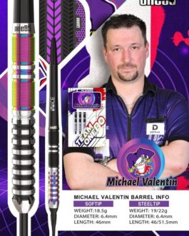 One80 Michael Valentin Signature Dartpijlen