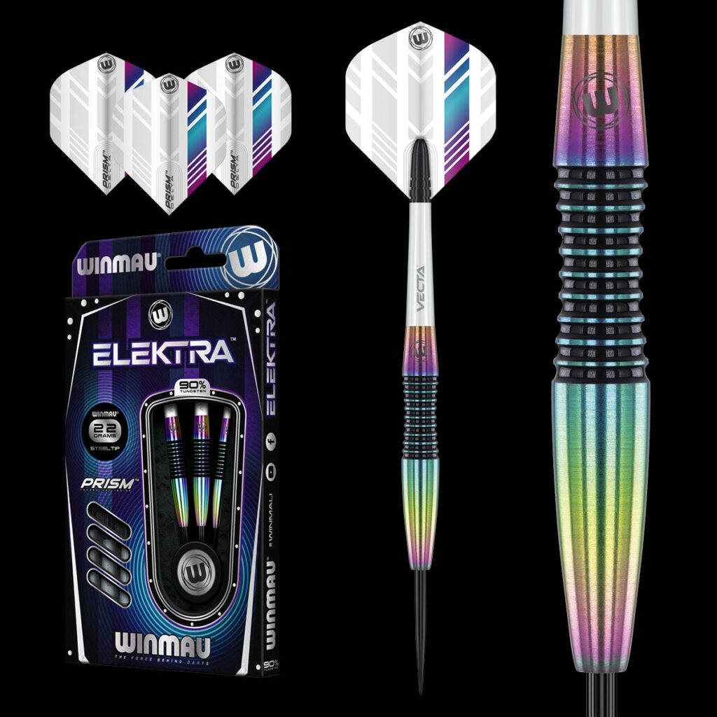 Winmau Elektra 90% Tungsten dartpijlen