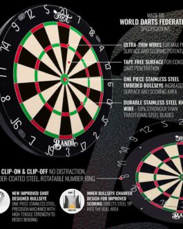 Shot Bandit Professional Dartboard