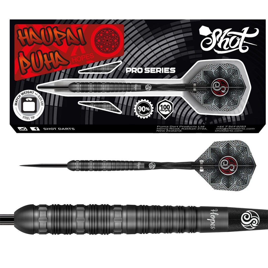 Shot Pro Series Haupai Puha 2 90% 24 gram dartpijlen