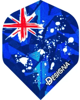 Designa Patriot Dart Flights – Hologram – Std – Australia