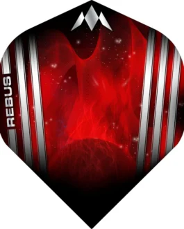 Mission Solo Dart Flights 100 Micron No2 Std Rebus