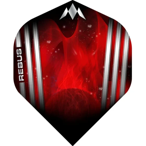 Mission Solo Dart Flights 100 Micron No2 Std Rebus