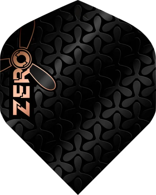 Mission Solo Dart Flights - 100 Micron - Standard No2 - Zero