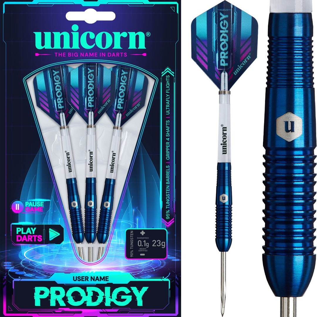 Unicorn Prodigy S2 95% dartpijlen