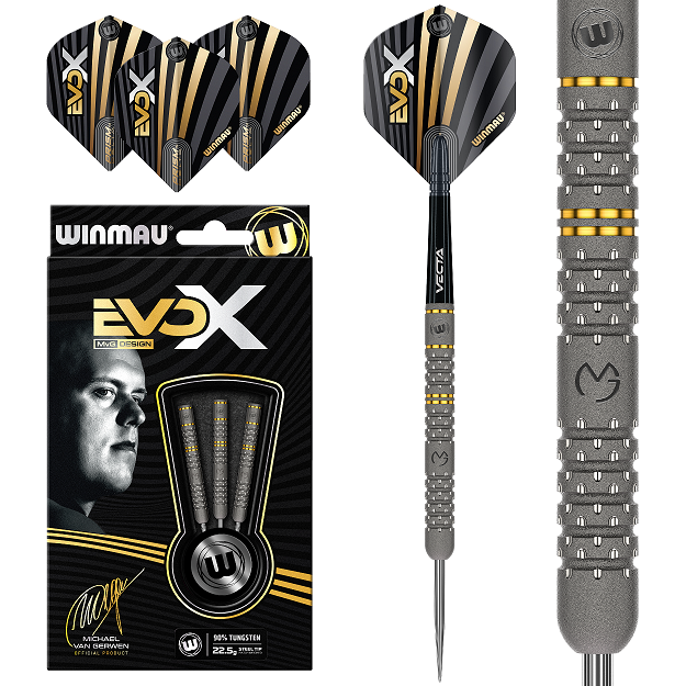 Winmau Michael van Gerwen Evo X 90% Tungsten 22.5 Gram