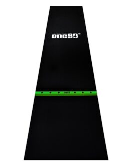 One80 Detachable Oche Dart Mat 62cm met gekleurde Oche