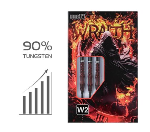 One80 Wraith W2 dartpijlen 90%